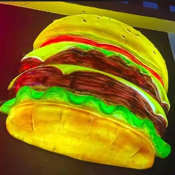 Burger Statue